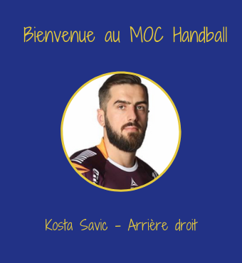 Troisième recrue du MOC - Saison 2022-2023